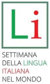logo settimana della lingua italiana nel mondo