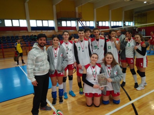 secondo posto pallavolo